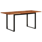 Esstisch 160x80x75 cm Massivholz Akazie