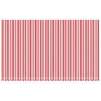 Markisenbespannung Rot und Weiß Gestreift 6x3,5 m