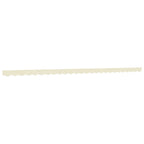 Markisenvolant Creme Gestreift 6 m