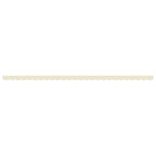 Markisenvolant Creme Gestreift 6 m