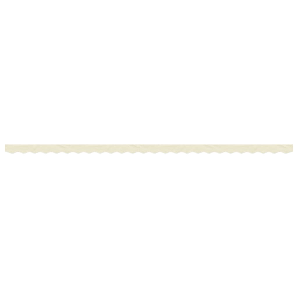 Markisenvolant Creme Gestreift 6 m
