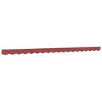 Markisenvolant Burgunderrot 4,5 m