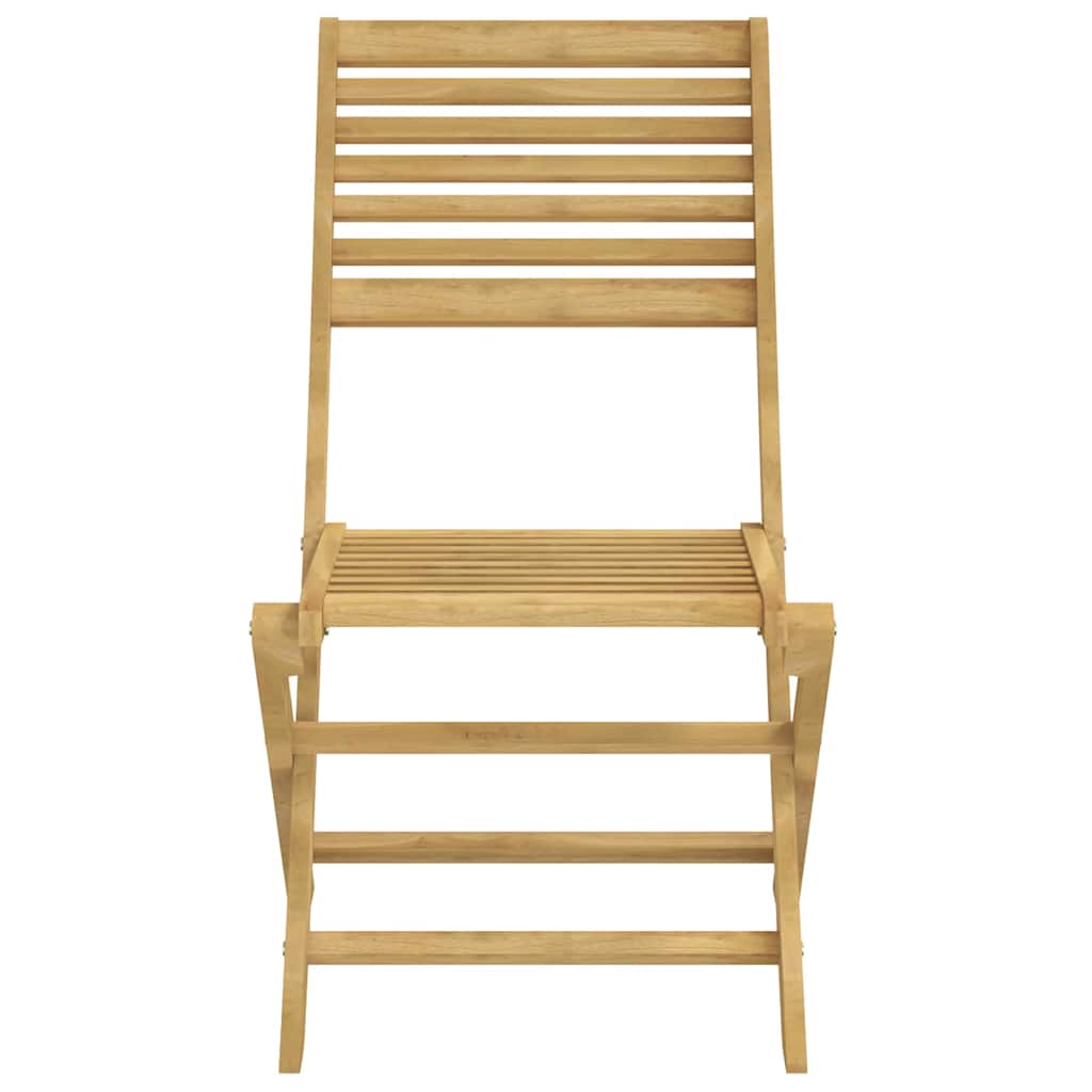 Gartenstühle 6 Stk. Klappbar 48,5x61,5x87 cm Massivholz Akazie