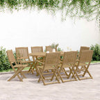 Gartenstühle 8 Stk. Klappbar 54x61x88 cm Massivholz Akazie