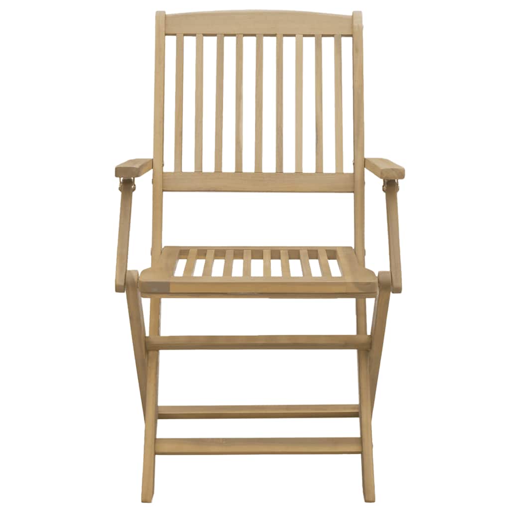 Gartenstühle 8 Stk. Klappbar 54x61x88 cm Massivholz Akazie
