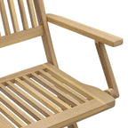 Gartenstühle 8 Stk. Klappbar 54x61x88 cm Massivholz Akazie