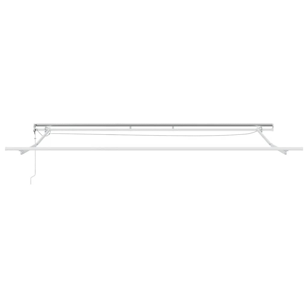 Markise Automatisch mit LED Weinrot 450x300 cm