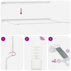 Markise Automatisch mit LED Braun 600x300 cm