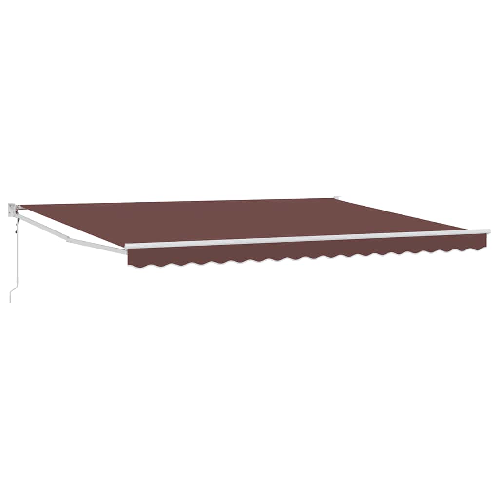 Markise Automatisch Braun 450x300 cm