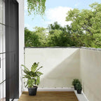 Balkon-Sichtschutz Creme 120x1000 cm 100 % Polyester-Oxford