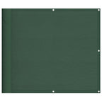 Balkon-Sichtschutz Dunkelgrün 90x700 cm 100 % Polyester-Oxford