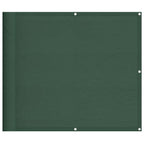 Balkon-Sichtschutz Dunkelgrün 90x800 cm 100 % Polyester-Oxford