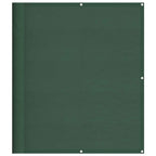 Balkon-Sichtschutz Dunkelgrün 120x700 cm 100 % Polyester-Oxford