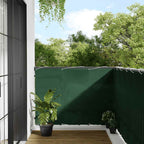Balkon-Sichtschutz Dunkelgrün 120x700 cm 100 % Polyester-Oxford