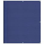Balkon-Sichtschutz Blau 120x1000 cm 100 % Polyester-Oxford