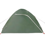 Kuppel-Campingzelt 4 Personen Grün Wasserdicht