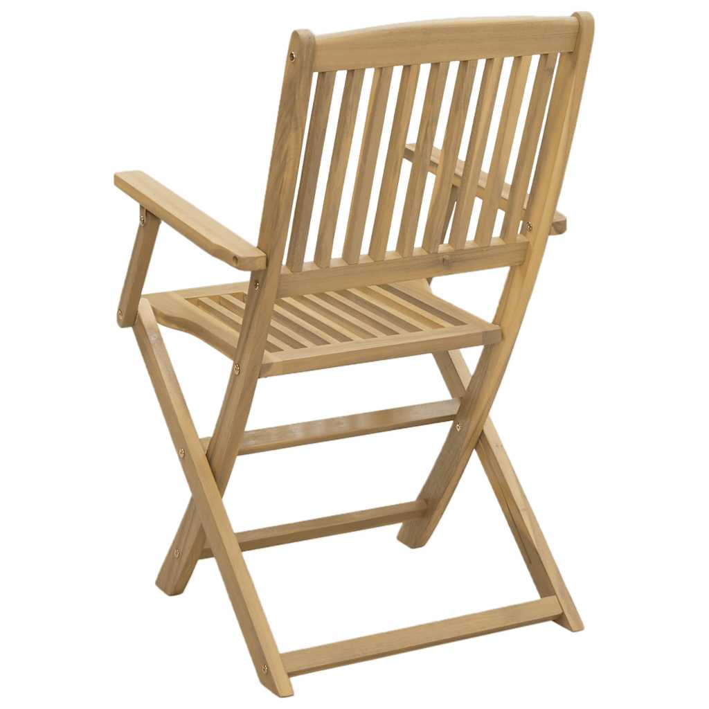 Gartenstühle 4 Stk. Klappbar 54x61x88 cm Massivholz Akazie