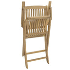 Gartenstühle 4 Stk. Klappbar 54x61x88 cm Massivholz Akazie