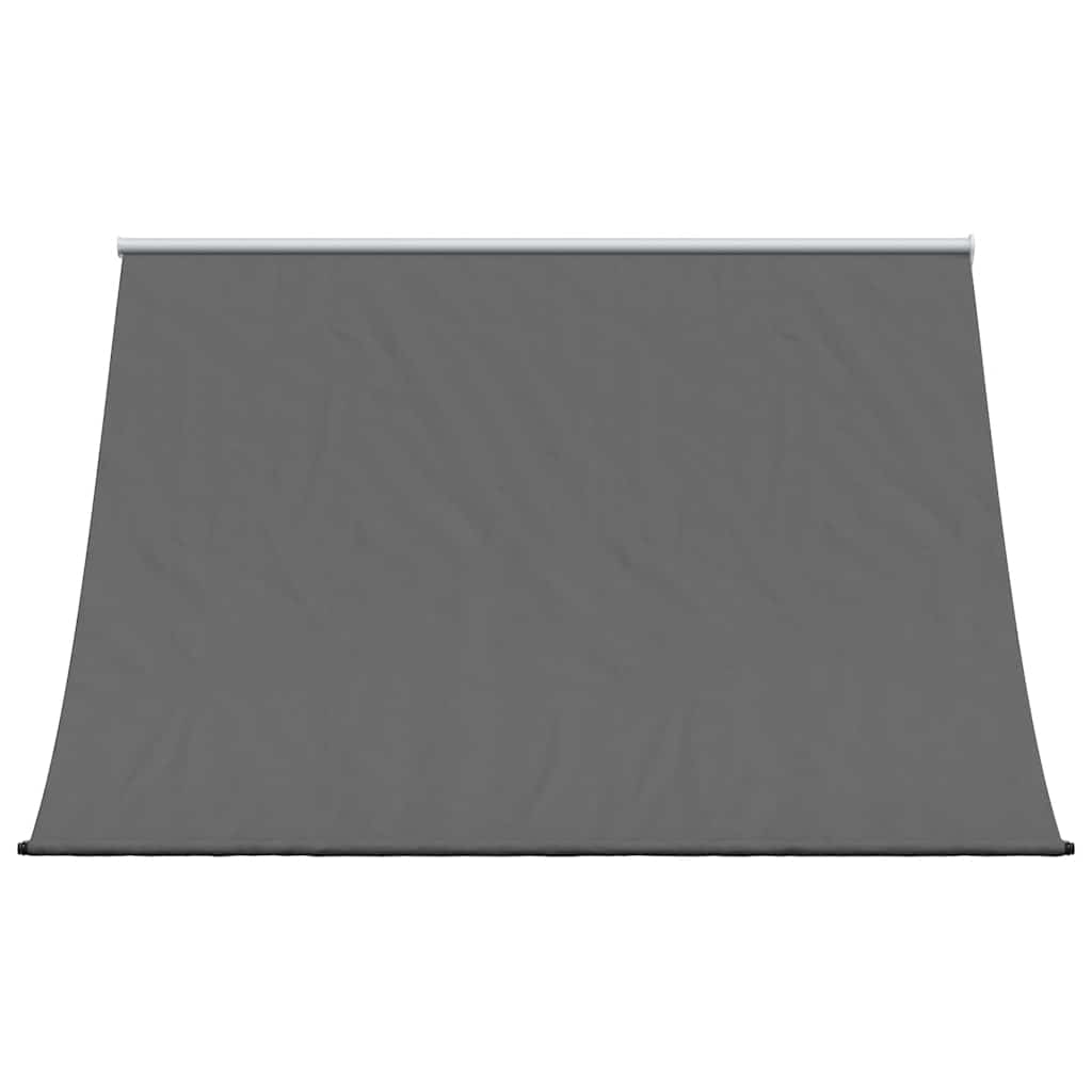 Markise Einziehbar Anthrazit 200x150 cm Stoff und Stahl