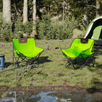 Campingstühle 2 Stk. mit Tasche Klappbar