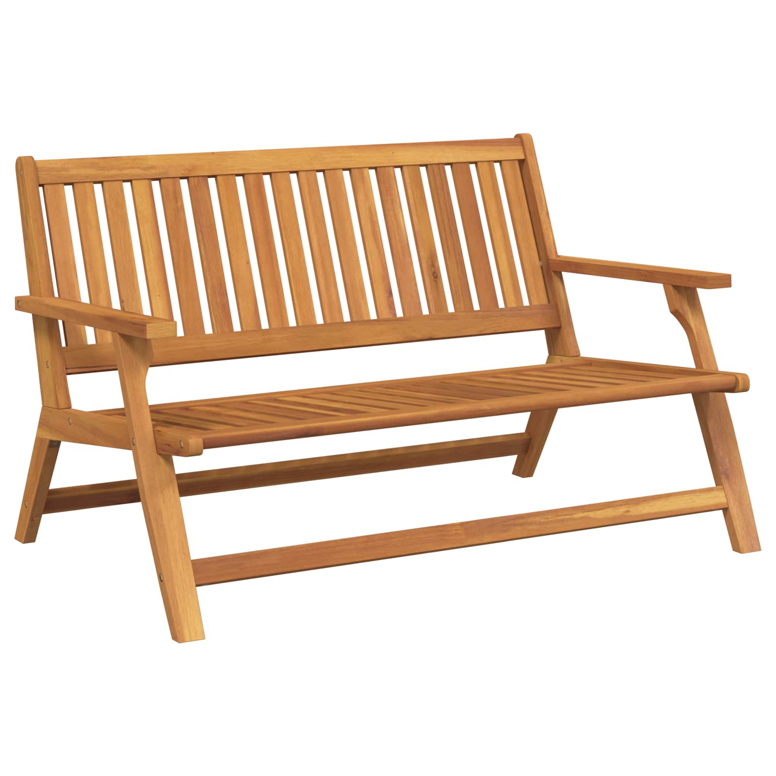 Relax Bank Braun Massivholz Akazie