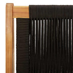 gartenmöbel 2 pcs Schwarz 67 x 76 x 73 cm Massivholz Akazie