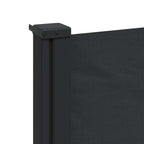 Seitenmarkise Ausziehbar Schwarz 100x300 cm