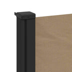 Seitenmarkise Ausziehbar Taupe 100x300 cm