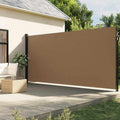 Seitenmarkise Ausziehbar Taupe 220x500 cm