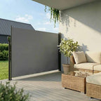 Seitenmarkise Ausziehbar Anthrazit 220x500 cm