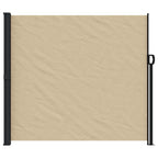 Seitenmarkise Ausziehbar Beige 180x600 cm