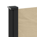 Seitenmarkise Ausziehbar Beige 180x600 cm
