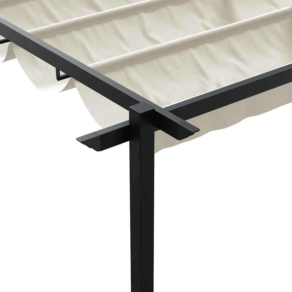 Pavillon 300 x 300 x 200 cm Creme Polyester