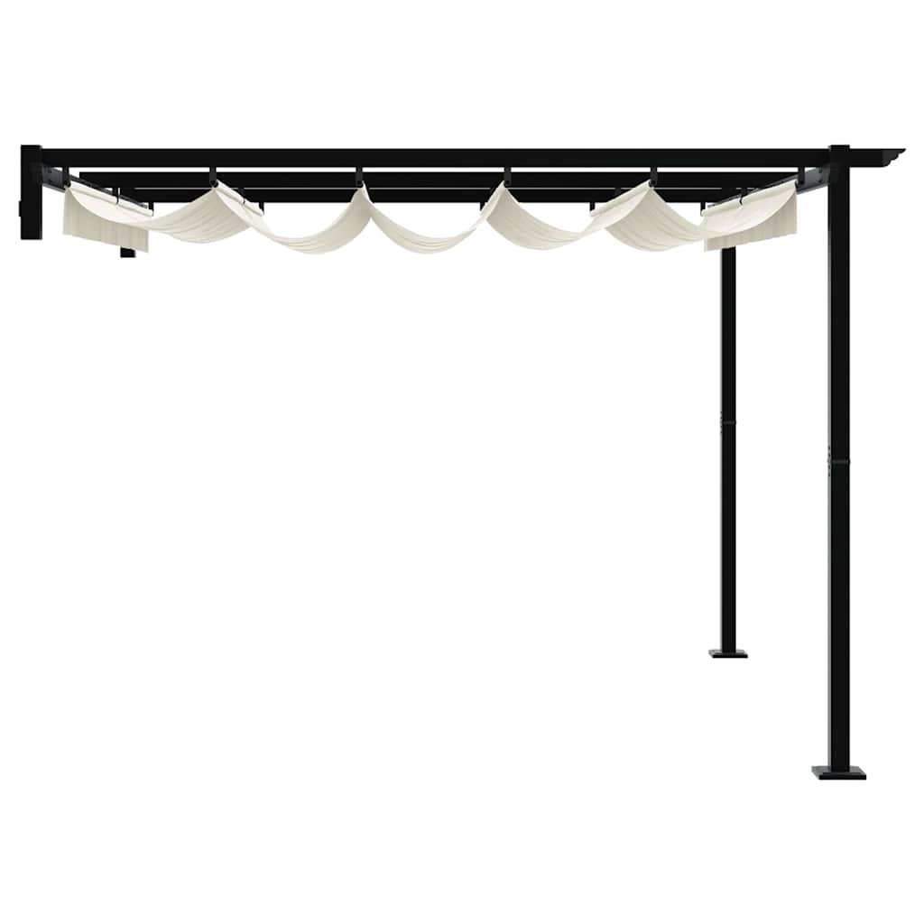 Pavillon 300 x 300 x 200 cm Creme Polyester