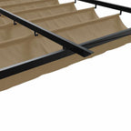 Pavillon 300 x 300 x 200 cm Taupe Polyester
