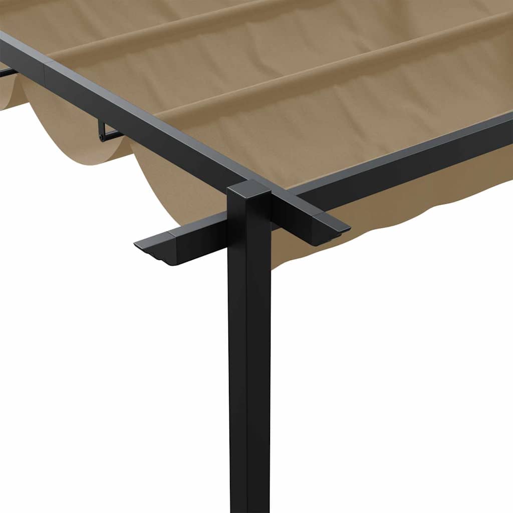 Pavillon 300 x 300 x 200 cm Taupe Polyester