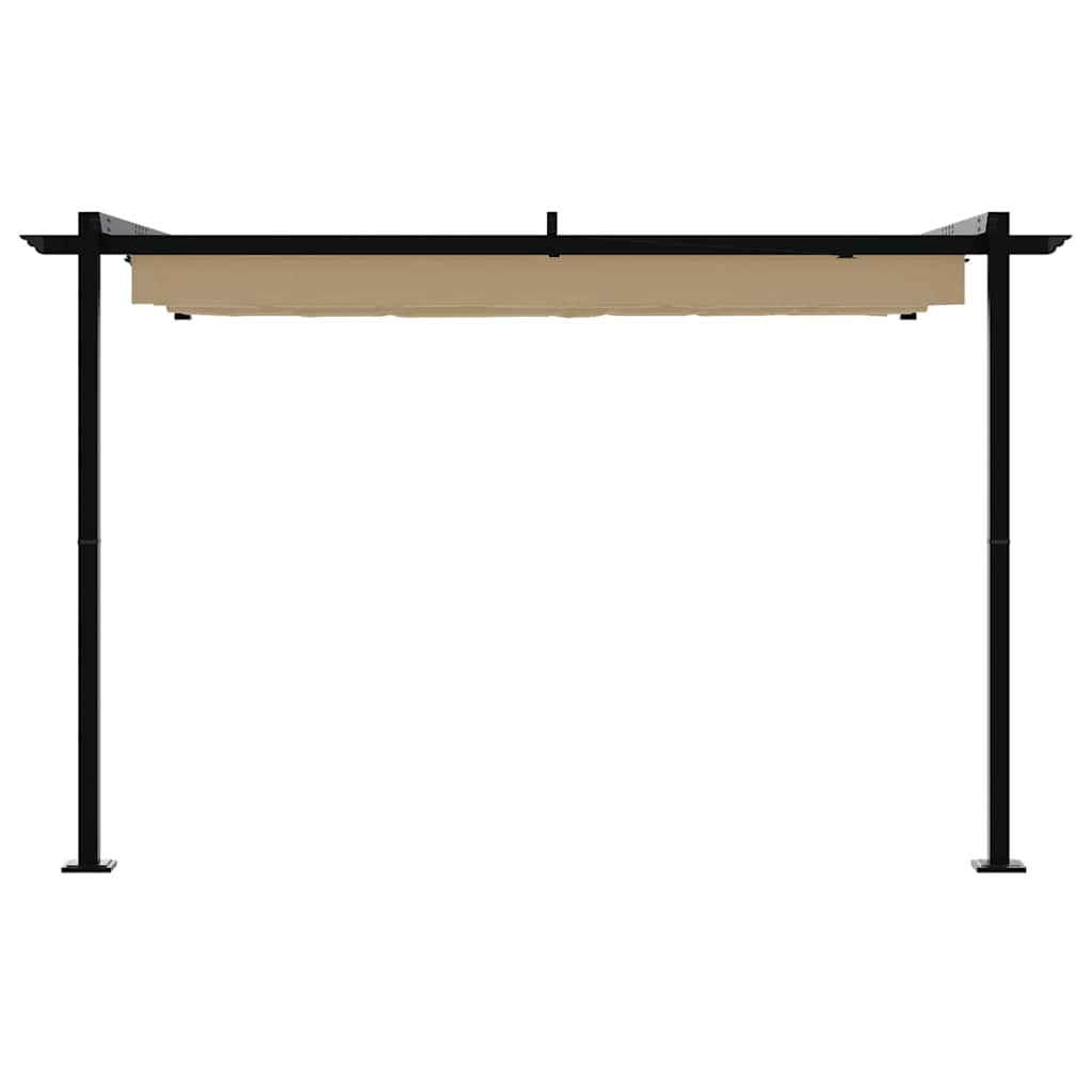 Pavillon 300 x 300 x 200 cm Taupe Polyester