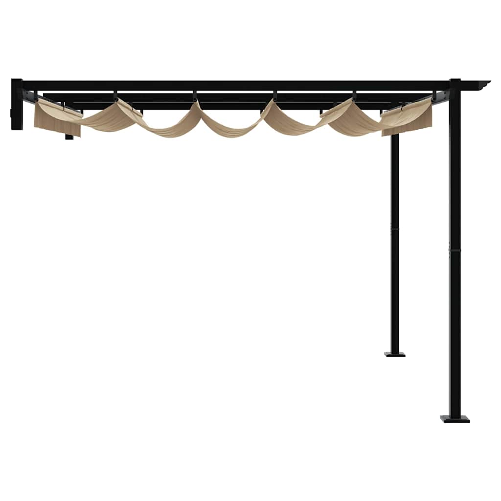 Pavillon 300 x 300 x 200 cm Taupe Polyester