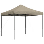 Partyzelt Faltbar Pop-Up Taupe 292x292x315 cm