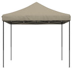 Partyzelt Faltbar Pop-Up Taupe 292x292x315 cm