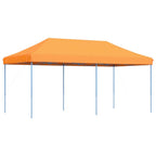 Partyzelt Faltbar Pop-Up Orange 580x292x315 cm