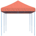Partyzelt Faltbar Pop-Up Terrakottarot 580x292x315 cm