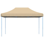 Partyzelt Faltbar Pop-Up Beige 440x292x315 cm