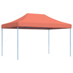 Partyzelt Faltbar Pop-Up Terrakottarot 440x292x315 cm
