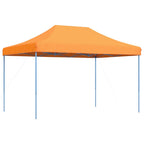Partyzelt Faltbar Pop-Up Orange 410x279x315 cm