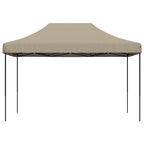 Partyzelt Faltbar Pop-Up Taupe 410x279x315 cm