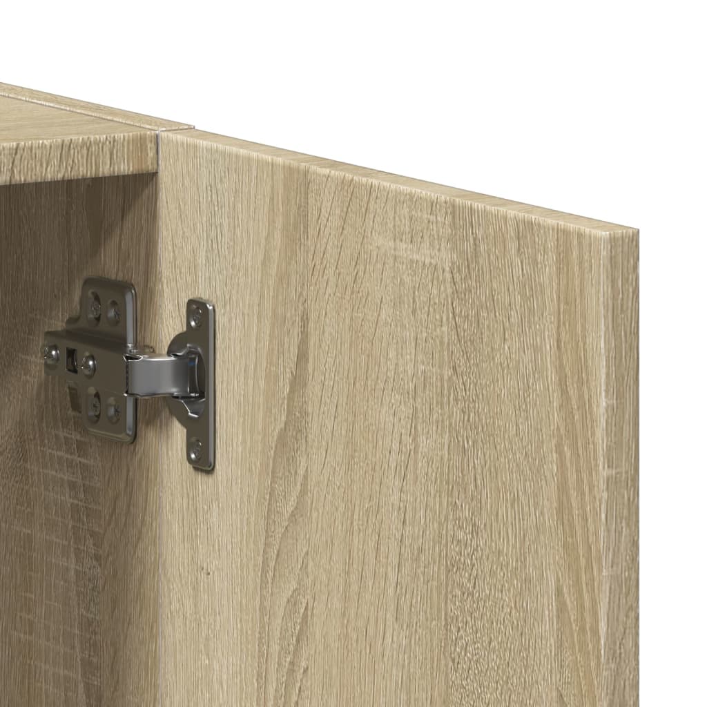 Aktenschrank Sonoma-Eiche 60x32x115 cm Holzwerkstoff