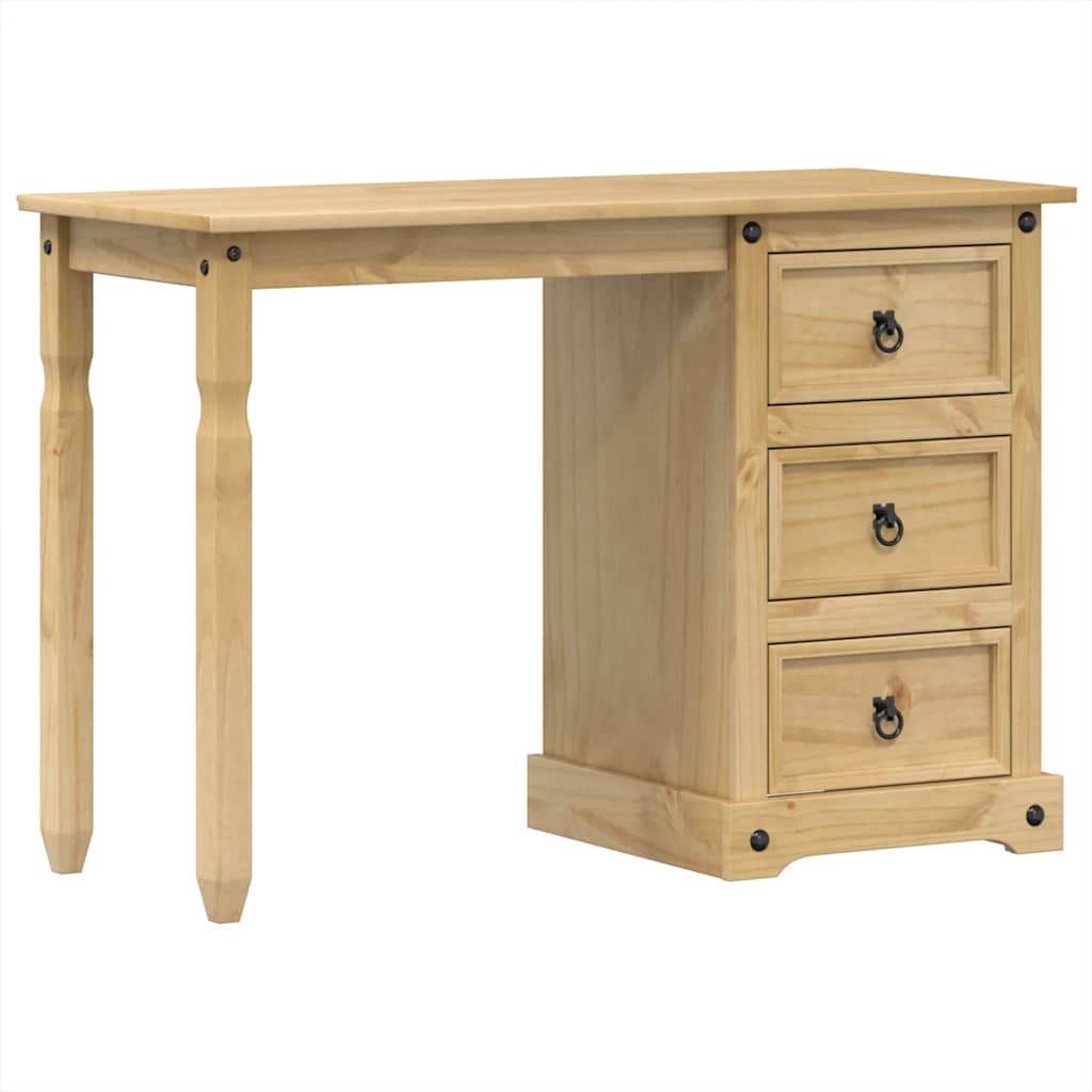 Schminktisch Corona 110x47x75 cm Massivholz Kiefer