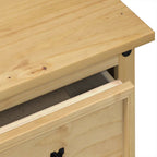 Schminktisch Corona 110x47x75 cm Massivholz Kiefer