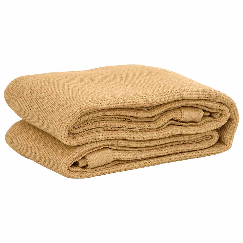 Zeltteppich Sandfarbe 200x300 cm HDPE